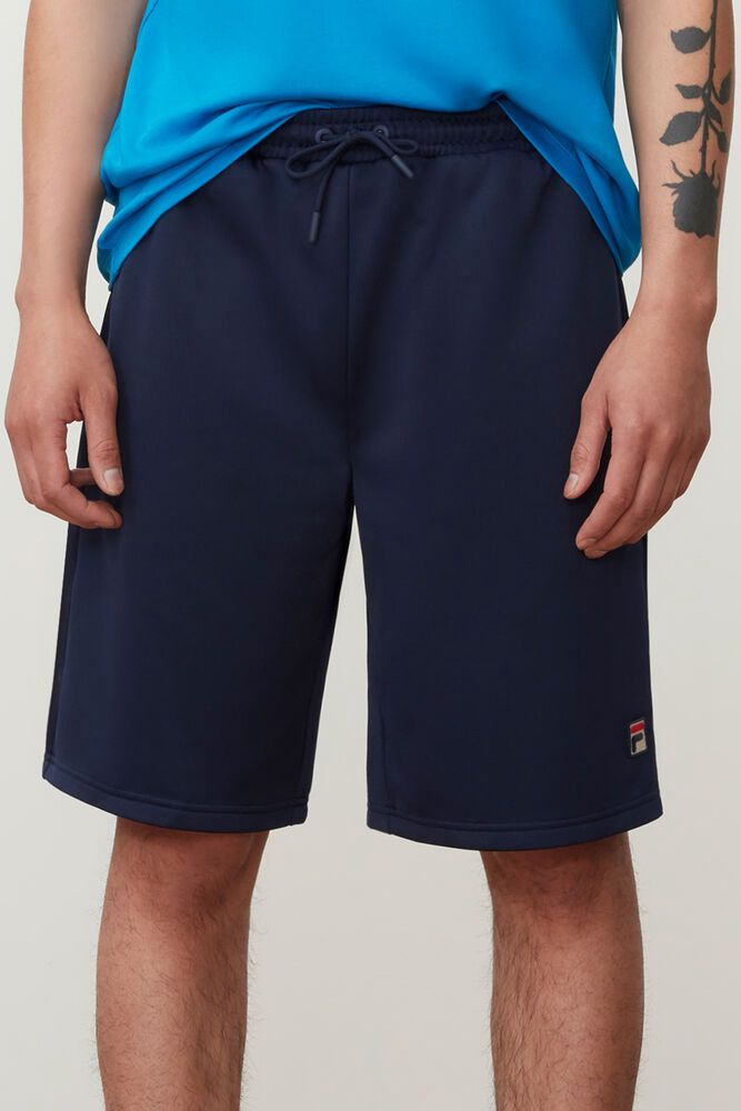 Fila Dominico Navy Shorts Mens - NZ 39601-ABJD